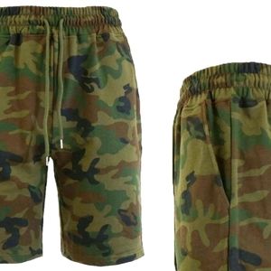 Camo Fleece Sweat Shorts